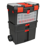 Mobile Toolbox with Tote Tray & Removable Assortment Box – additional supplier image
