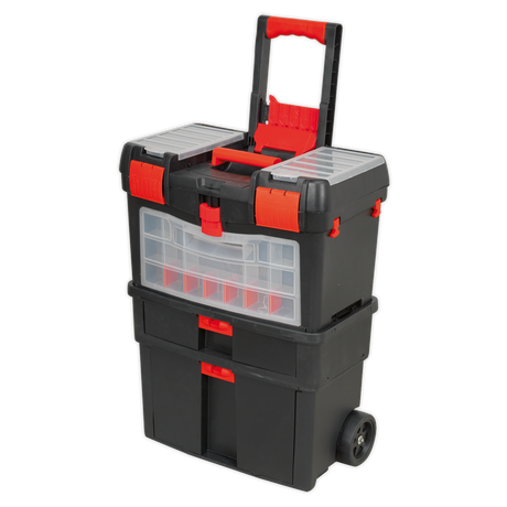 Mobile Toolbox with Tote Tray & Removable Assortment Box – additional supplier image