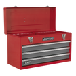 American PRO® Tool Chest 3 Drawer - Red/Grey