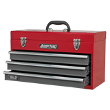 American PRO® Tool Chest 3 Drawer - Red/Grey – additional supplier image