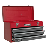 American PRO® Tool Chest 3 Drawer - Red/Grey – additional supplier image