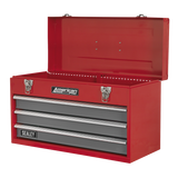 American PRO® Tool Chest 3 Drawer - Red/Grey – additional supplier image