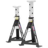 Premier Axle Stands (Pair) 3 Tonne Capacity per Stand - White