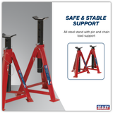 Axle Stands (Pair) 5 Tonne Capacity per Stand – additional product view 6