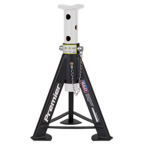 Premier Axle Stands (Pair) 6 Tonne Capacity per Stand - White – additional product view 2