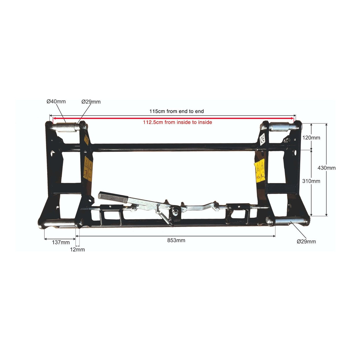 Bracket Euro Loader Head Stock – Manual Euro 8