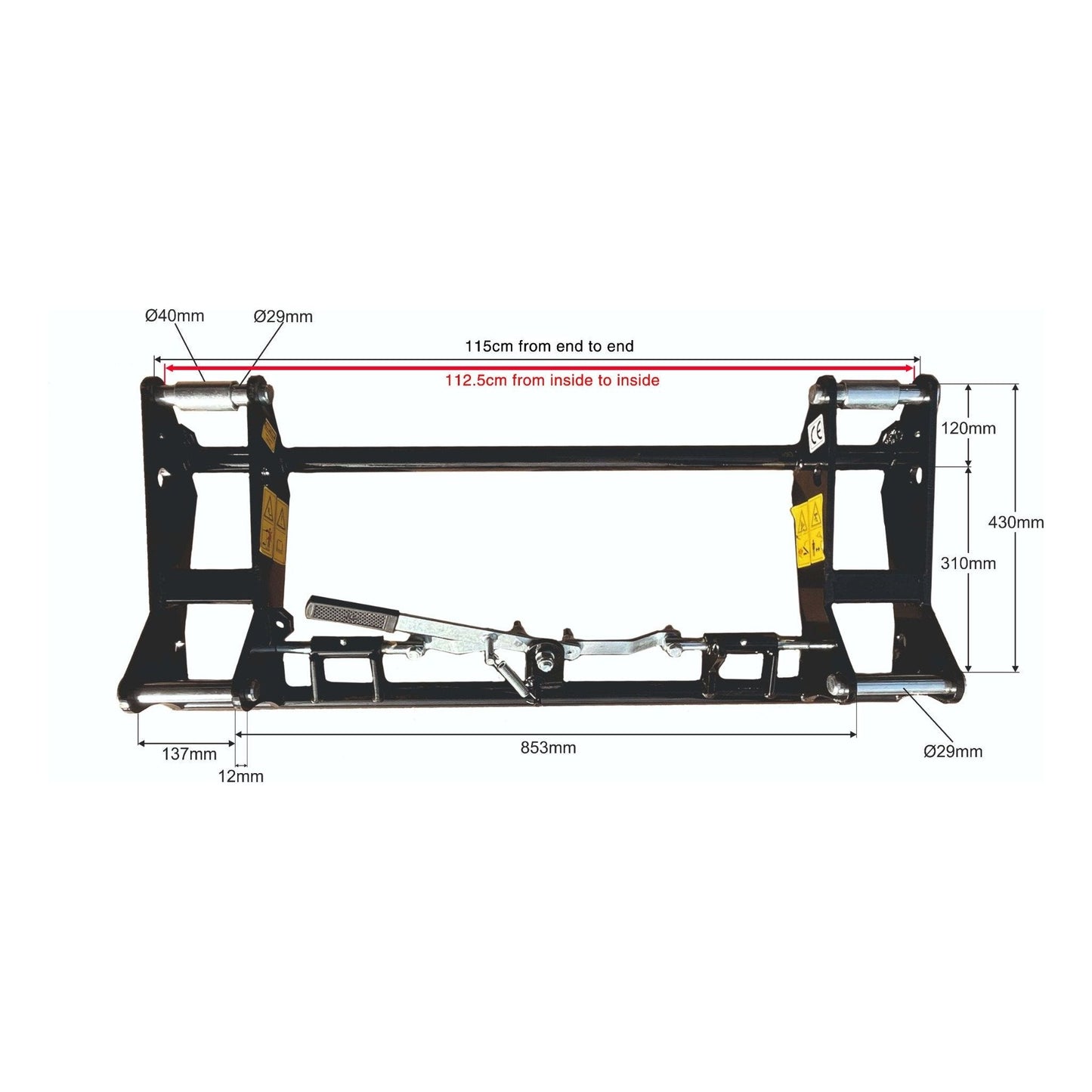 Bracket Euro Loader Head Stock – Manual Euro 8