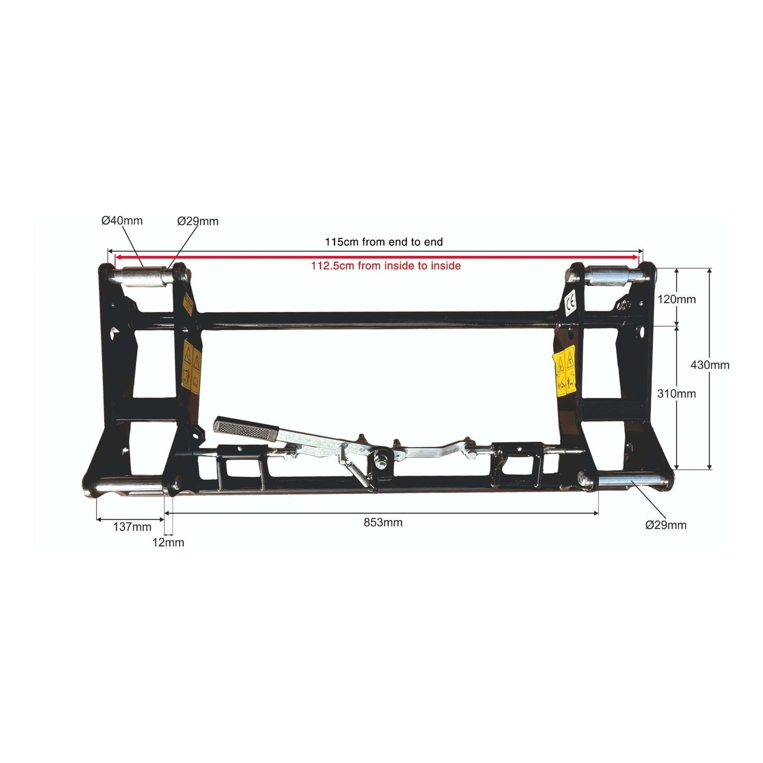 Bracket Euro Loader Head Stock – Manual Euro 8