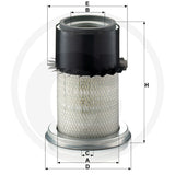 MANN FILTER C16150 Air Filter additional view