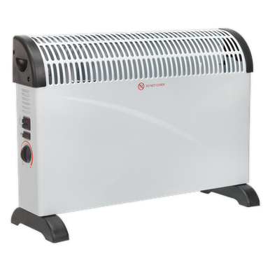 Convector Heater with 3 Heat Settings Thermostat & Turbo Fan 2000W