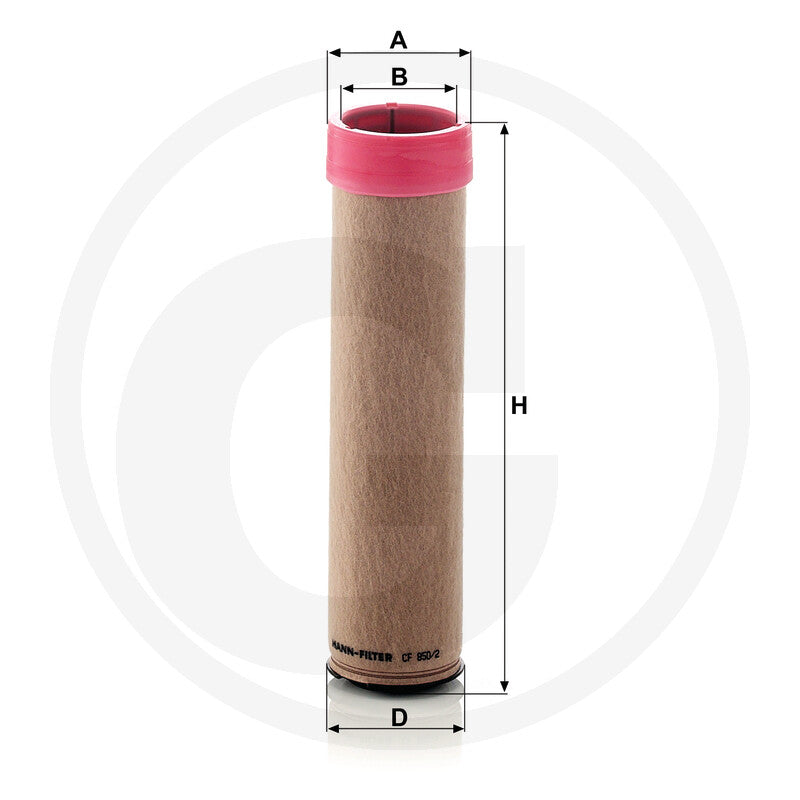 MANN FILTER CF850/2 Secondary Air Filter additional view
