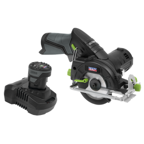 Sealey SV10.8 Series 85mm Cordless Circular Saw Kit 10.8V 2Ah