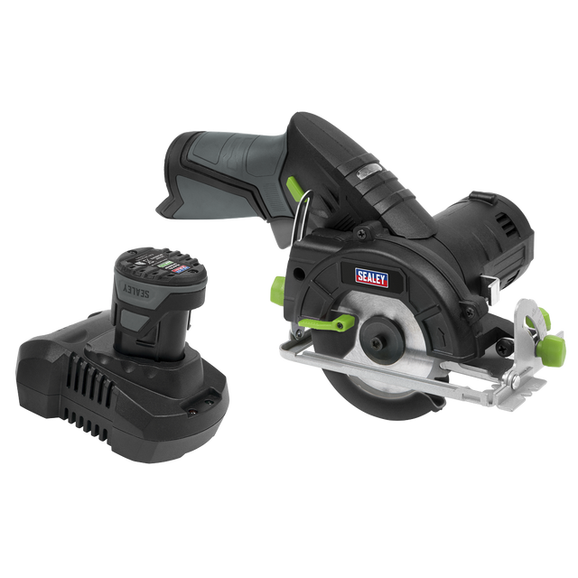 Sealey SV10.8 Series 85mm Cordless Circular Saw Kit 10.8V 2Ah