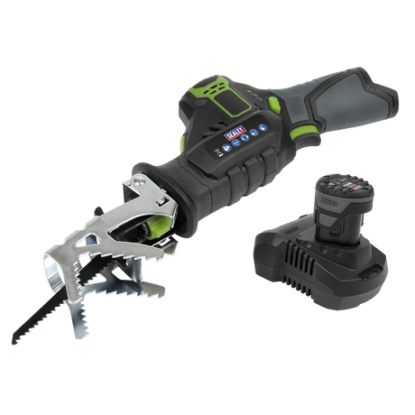 Sealey SV10.8 Series Cordless Reciprocating Saw Kit 10.8V 2Ah