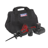 Sealey SV12 Series Cordless Reciprocating Saw Kit 12V 2Ah - 2 Batteries – additional supplier image