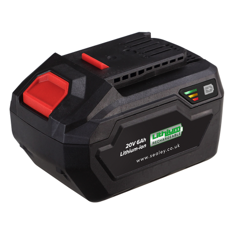 Sealey SV20 Series Power Tool Battery 20V 6Ah – additional supplier image