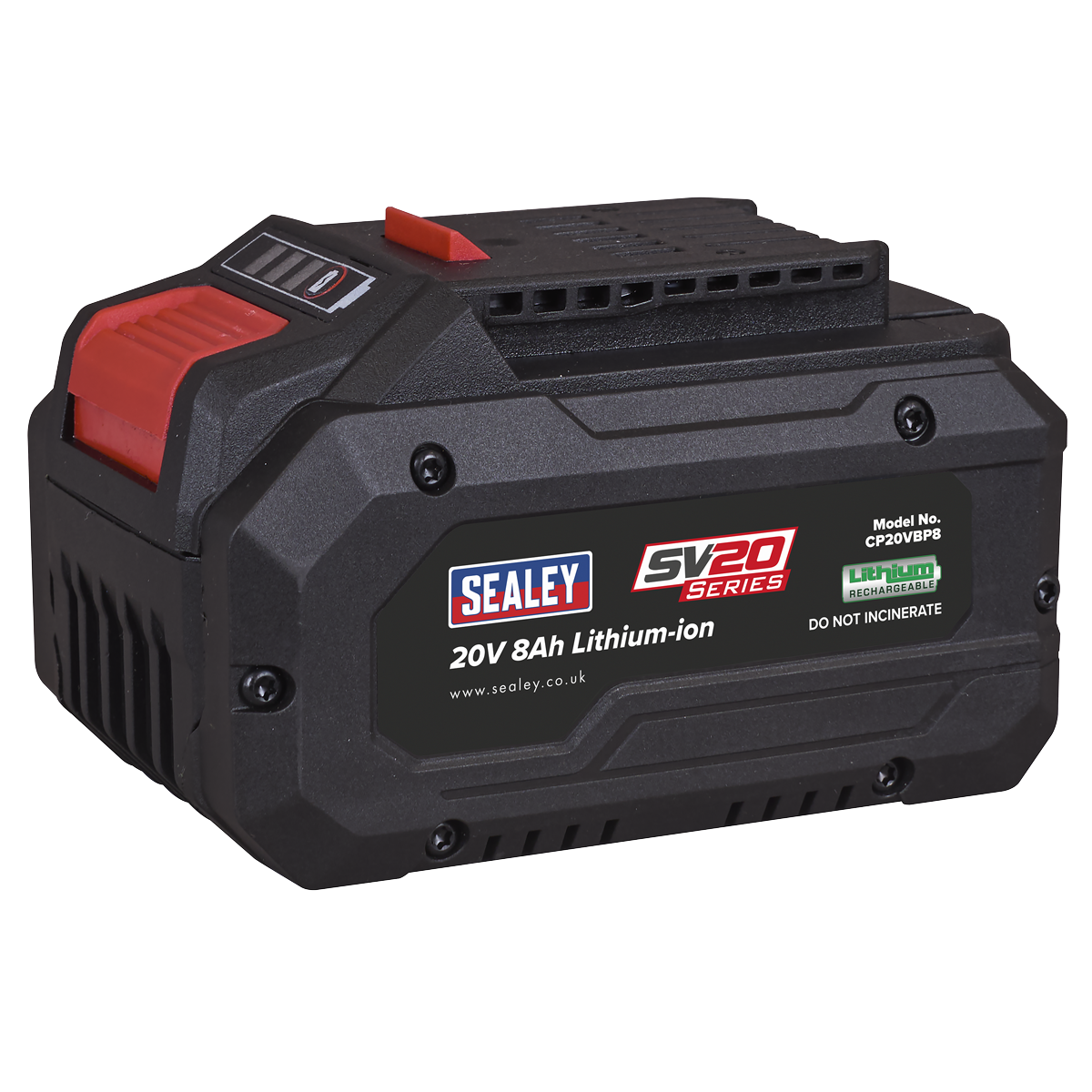 Sealey SV20 Series Power Tool Battery 20V 8Ah