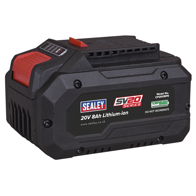Sealey SV20 Series Power Tool Battery 20V 8Ah