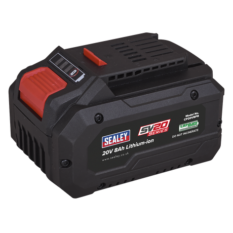Sealey SV20 Series Power Tool Battery 20V 8Ah – additional supplier image