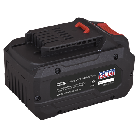 Sealey SV20 Series Power Tool Battery 20V 8Ah – additional supplier image