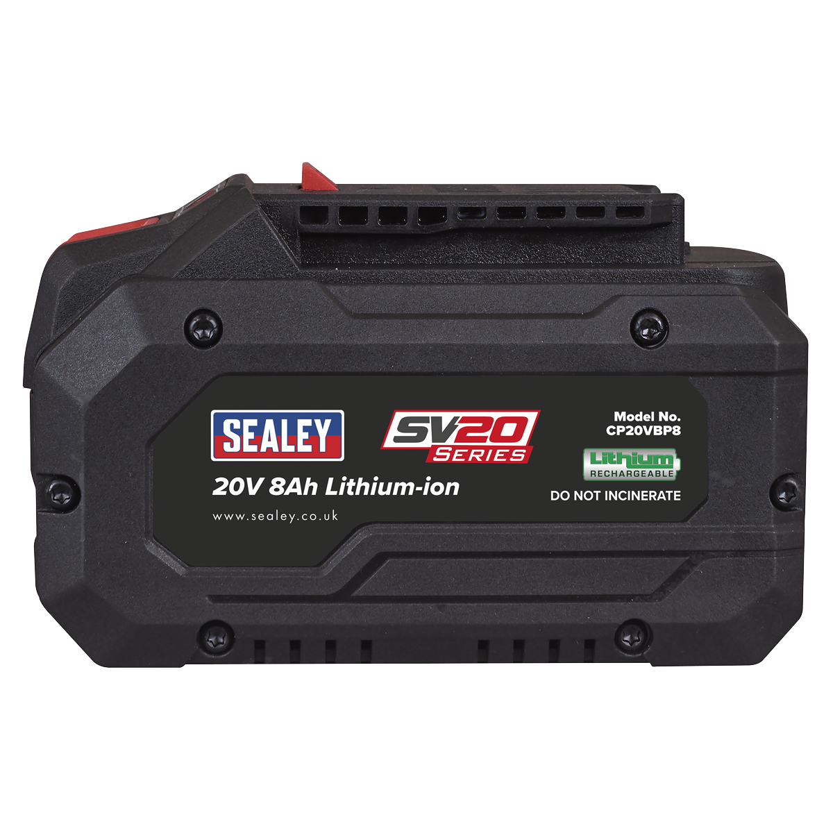 Sealey SV20 Series Power Tool Battery 20V 8Ah – additional supplier image