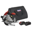 Sealey SV20 Series 150mm Cordless Circular Saw Kit 20V 2Ah