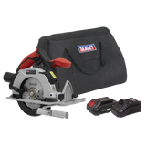 Sealey SV20 Series 150mm Cordless Circular Saw Kit 20V 2Ah