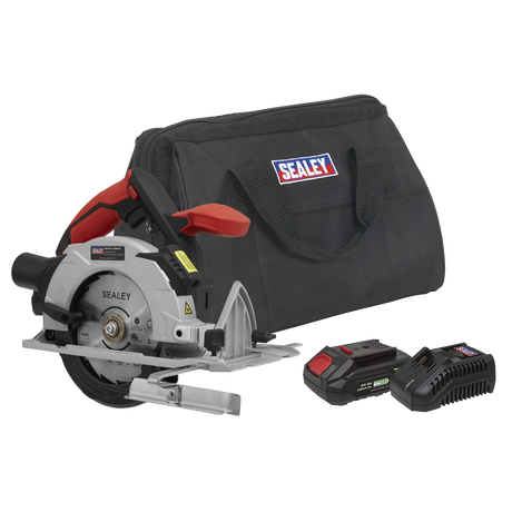 Sealey SV20 Series 150mm Cordless Circular Saw Kit 20V 2Ah