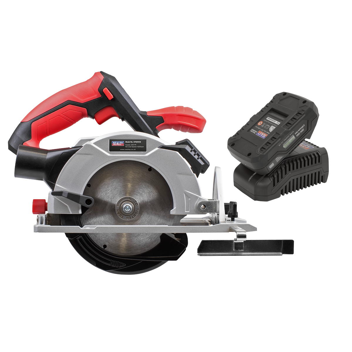 Sealey SV20 Series 150mm Cordless Circular Saw Kit 20V 2Ah – additional supplier image