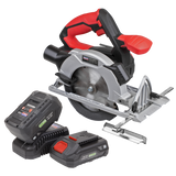Sealey SV20 Series 150mm Cordless Circular Saw Kit 20V - 2 Batteries – additional supplier image