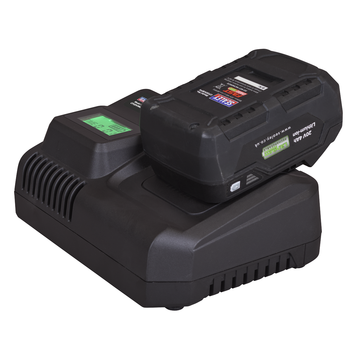 Sealey Intelligent Battery Charger 20V SV20 Series Lithium-ion – additional supplier image