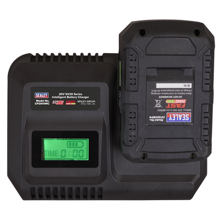 Sealey Intelligent Battery Charger 20V SV20 Series Lithium-ion – additional supplier image
