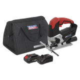 Sealey SV20 Series Cordless Jigsaw Kit 20V 2Ah