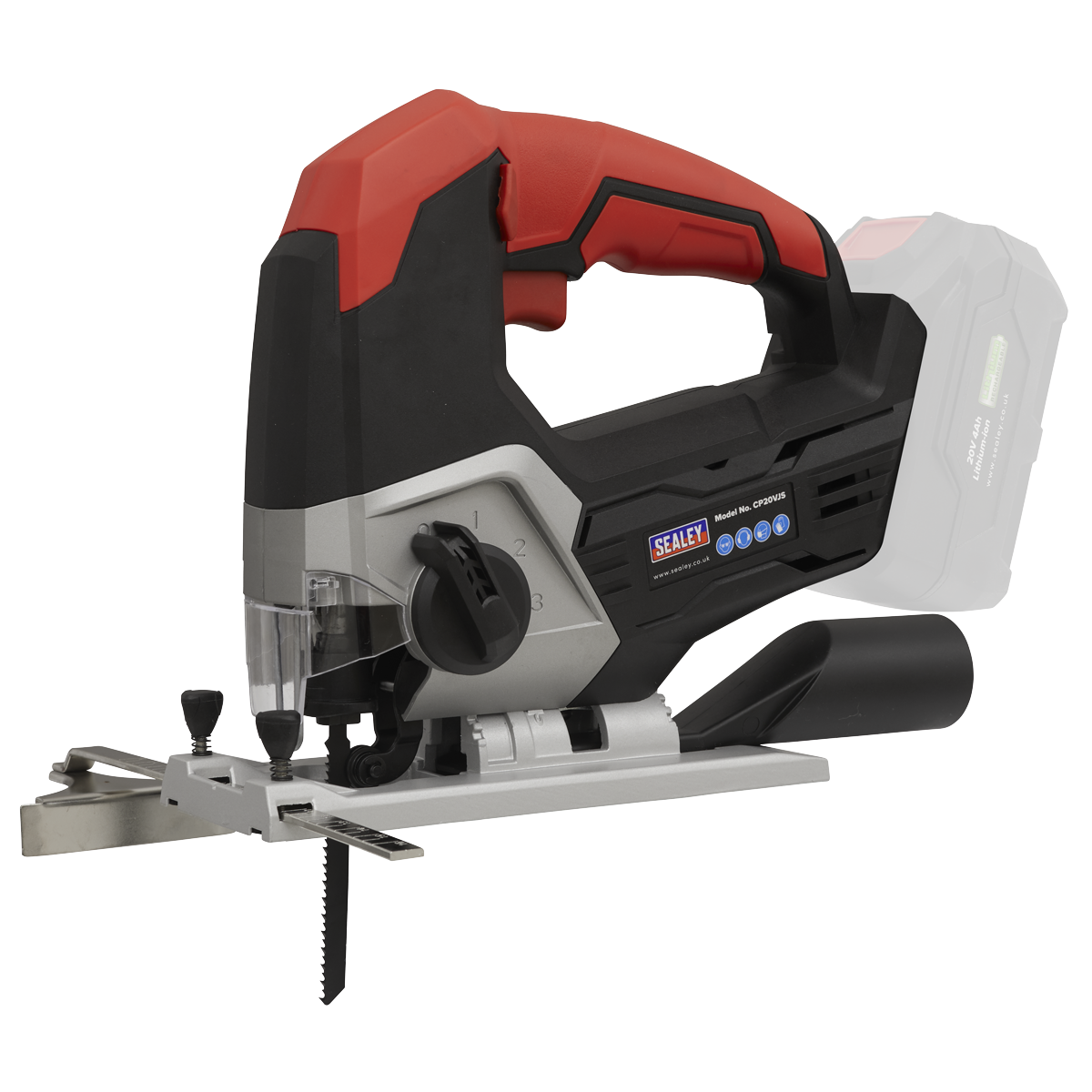 Sealey SV20 Series Cordless Jigsaw Kit 20V 2Ah – additional supplier image