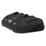 Sealey SV20 Series Fast Charge Dual Battery Charger 20V
