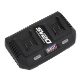Sealey SV20 Series Fast Charge Dual Battery Charger 20V – additional supplier image