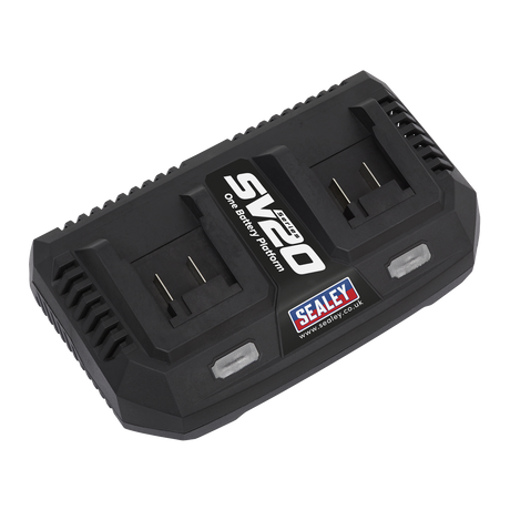 Sealey SV20 Series Fast Charge Dual Battery Charger 20V – additional supplier image