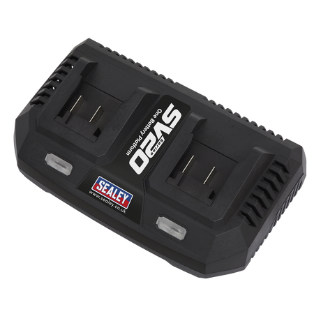 Sealey SV20 Series Fast Charge Dual Battery Charger 20V – additional supplier image