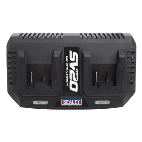Sealey SV20 Series Fast Charge Dual Battery Charger 20V – additional supplier image