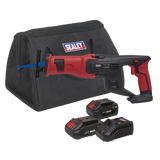 Sealey SV20 Series Cordless Reciprocating Saw 20V - 2 Batteries