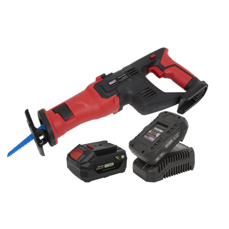 Sealey SV20 Series Cordless Reciprocating Saw 20V - 2 Batteries – additional supplier image
