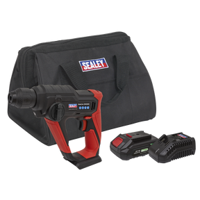 Sealey SV20 Series SDS Plus Cordless Rotary Hammer Drill Kit 20V 2Ah