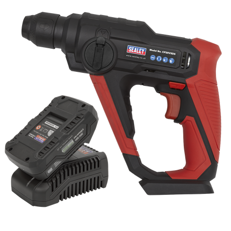 Sealey SV20 Series SDS Plus Cordless Rotary Hammer Drill Kit 20V 2Ah – additional supplier image