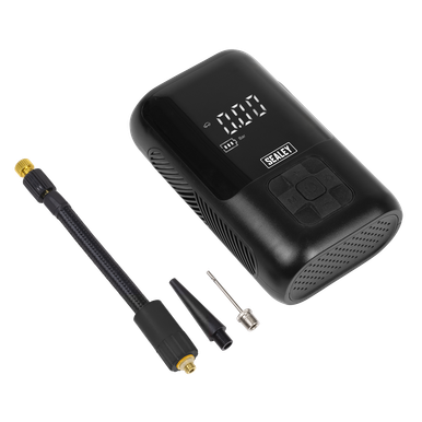 Tyre Inflator & Power Bank with Worklight Rechargeable