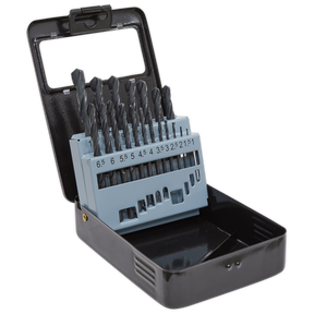HSS Roll Forged Drill Bit Set 19pc