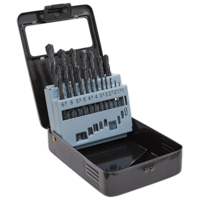 HSS Roll Forged Drill Bit Set 19pc