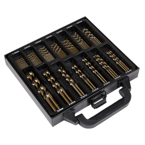 HSS Cobalt Fully Ground Drill Bit Set 99pc