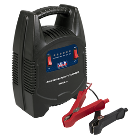 8A 6/12V Battery Charger 230V