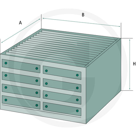 MANN FILTER PU911 Fuel Filter dimensional drawing