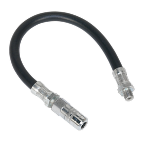 Flexible Rubber Grease Gun Delivery Hose with 4-Jaw Connector 300mm 1/8"BSP Gas